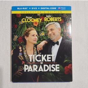 Ticket to paradise collector's edition Blu-ray, DVD , digital code